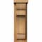 Ekena Millwork New Brighton Rough Sawn Corbel w/Backplate, Western Red Cedar, 6"W x 10"D x 18"H COR06X10X18NEB01RWR - alternate 2